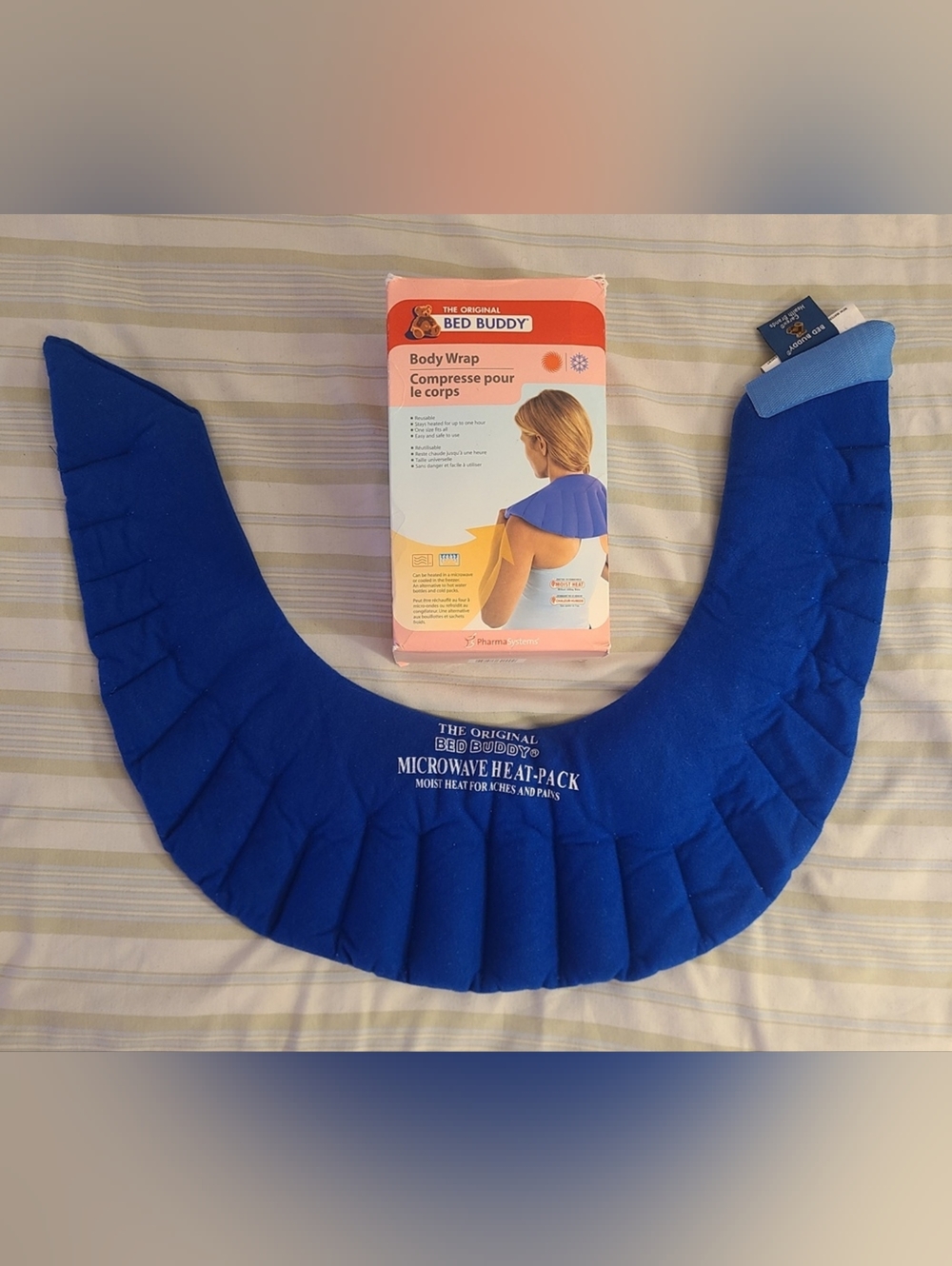 Bed Buddy Body Wrap Microwaveable Heat Pack for Hot/Cold Therapy